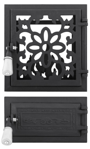 Usa Soba cu Geam + Cenusar Oriental - Inaltime usa 270+140 mm Latime usa 255 mm [0]