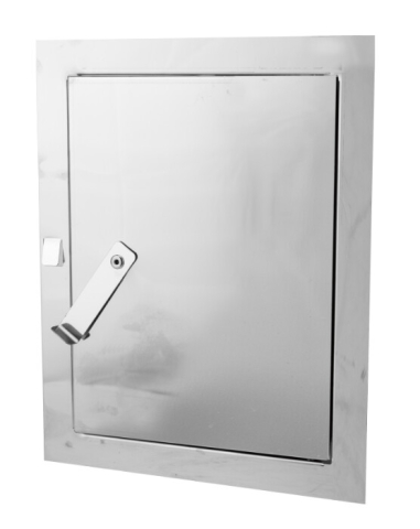 Usa Vizitare Horn Inox cu Zavor [2]