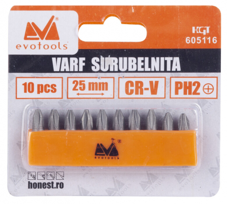 Varf Surubelnita Cr-V pt Amprenta Philips-10 buc [1]