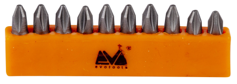 Unelte si scule de mana - Varf Surubelnita Cr-V pt Amprenta Philips-10 buc - Tip PH1