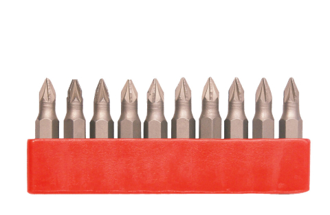 Accesorii scule si unelte electrice - Varf Surubelnita Cr-V pt Amprenta Pozidrive-10 buc - Tip PZ1