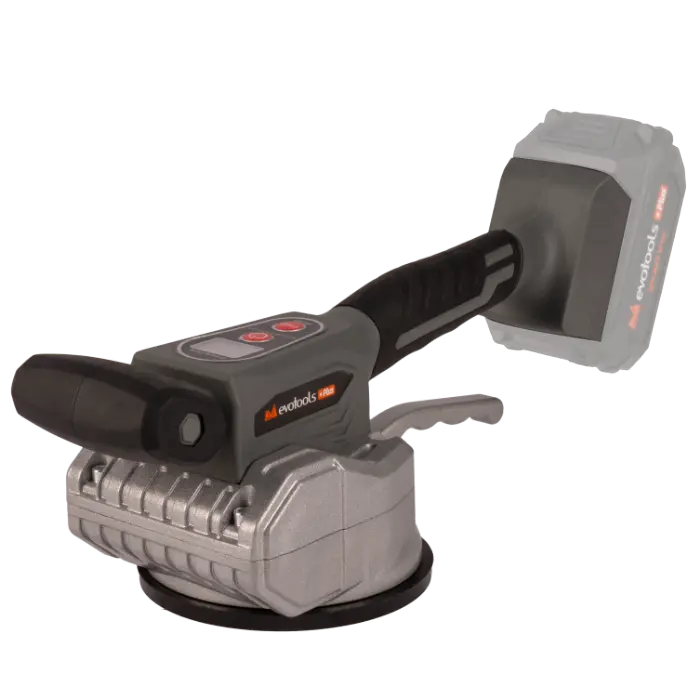 Utilaje pentru constructii - Vibrator cu Ventuza pentru Placi Ceramice fara Acumulator si Incarcator MAX 20V POWER EvoTools +Plus
