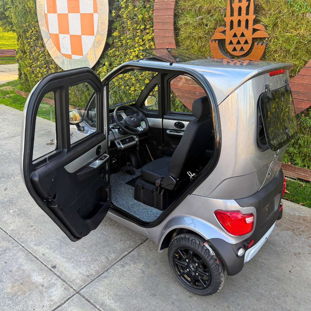Mașină Electrică Mică 2 Locuri 72V Autonomie 70 km - Voltarom EV1 [19]