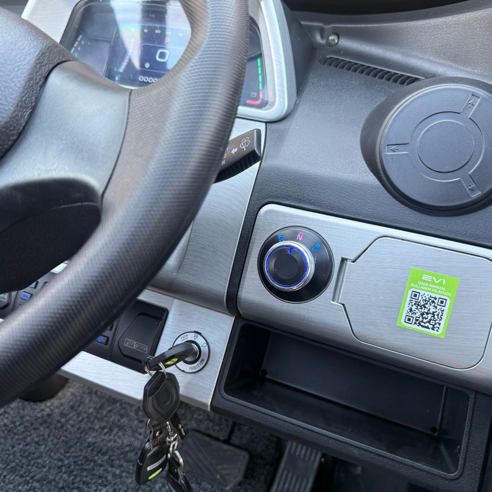 Mașină Electrică Mică 2 Locuri 72V Autonomie 70 km - Voltarom EV1 [14]