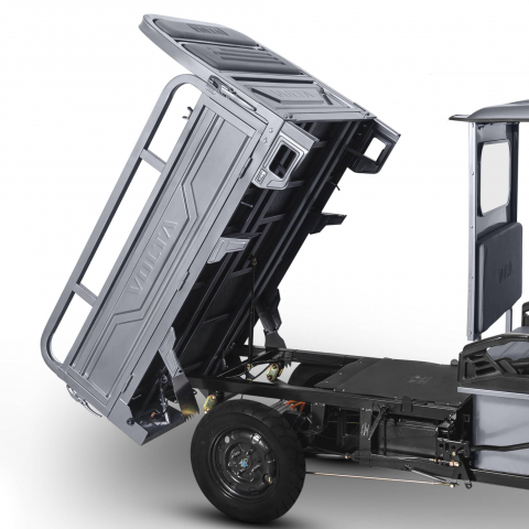 Voltarom Hercules, Motor 3900W, 72V, 120Ah, pana la 120Km autonomie, 25 km pe ora viteza maxima, FARA Permis, Triciclu Electric Tuk Tuk, Cu Cabină Gri [6]