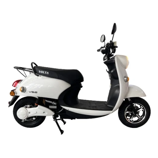 Voltarom S2, 2000W, Fara Permis, viteza maxima 25 km pe ora, autonomie pana la 60 km, Scuter Electric fara permis, Alb [1]