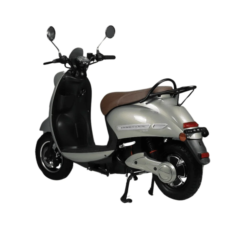 Voltarom S2 Premium, 2000W, viteza maxima 25km/h, autonomie pana la 60 km, Scuter Electric Fara Permis Argintiu [2]