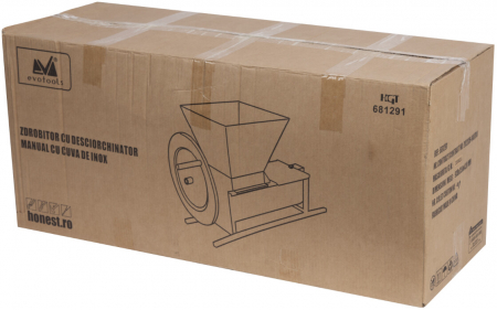 Zdrobitor cu Desciorchinator Manual cu Cuva de Inox [1]