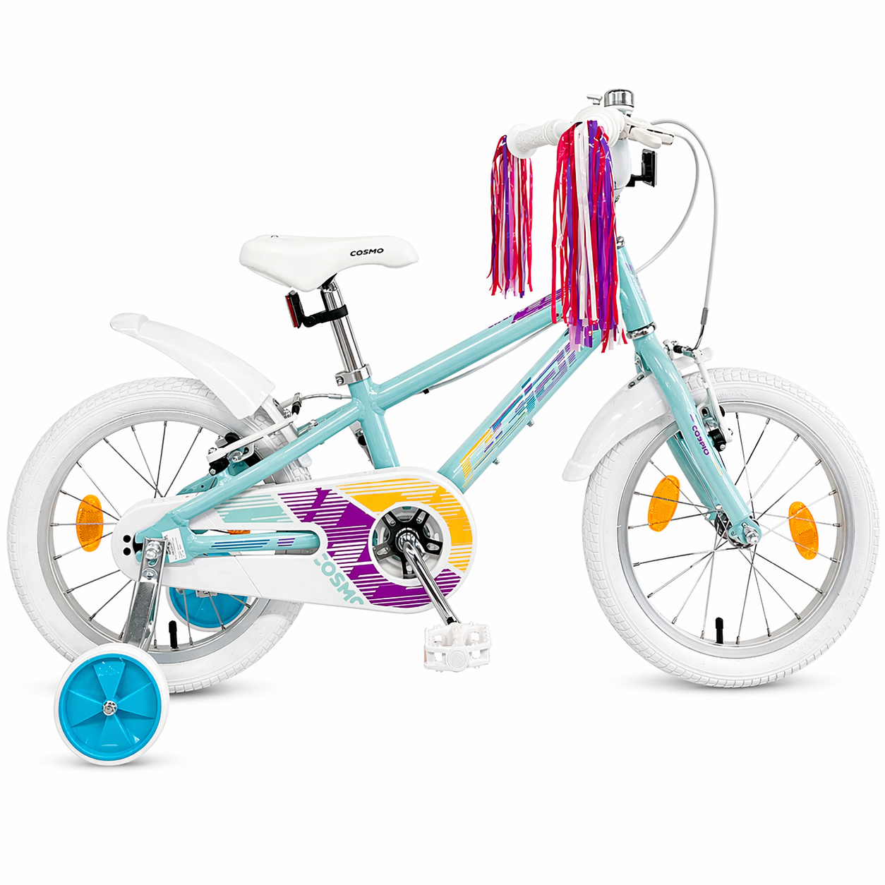 bicicleta copii Bicicleta Copii Polar Cosmo - 16 Inch, Turcoaz