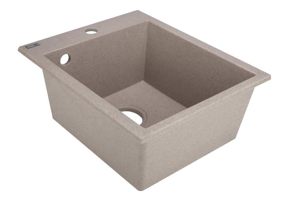 EvoSanitary Plus Chiuveta Compozit pentru Blat Evosanitary Plus Bej, 390x480x205 mm