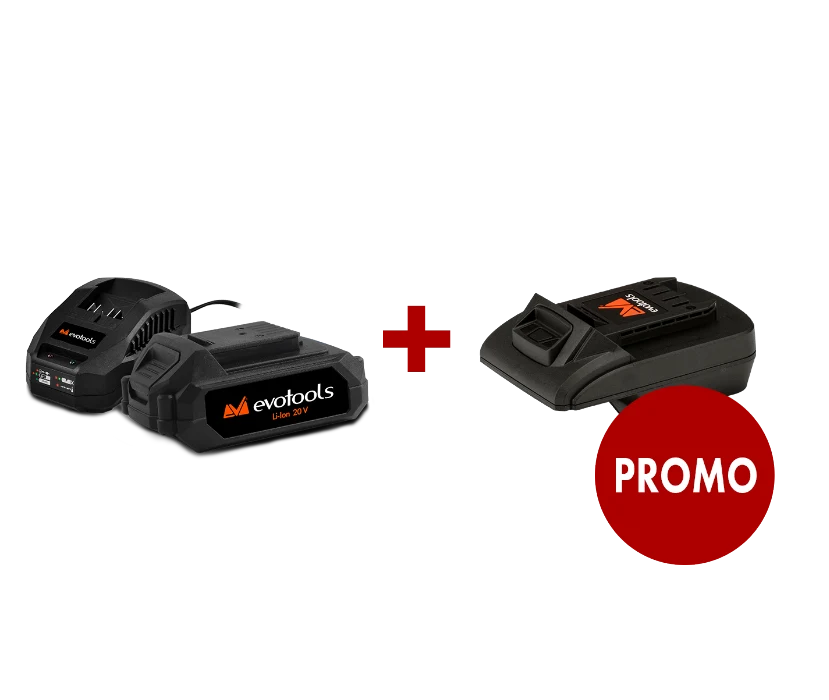daily power defense Kit Acumulator, Incarcator si Adaptor Power - One Evotools