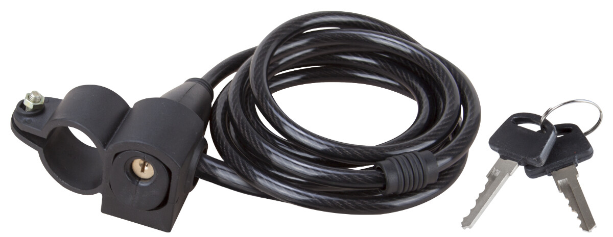 cablu ftp cu sufa Lacat Bicicleta Cablu cu Protectie 4562 800 mm, 12 mm