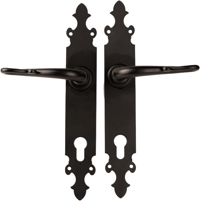 modele porti fier forjat cu poarta mica inclusa Manere Porti Exterior Rustic cu Sild Y LL 2065 90 mm
