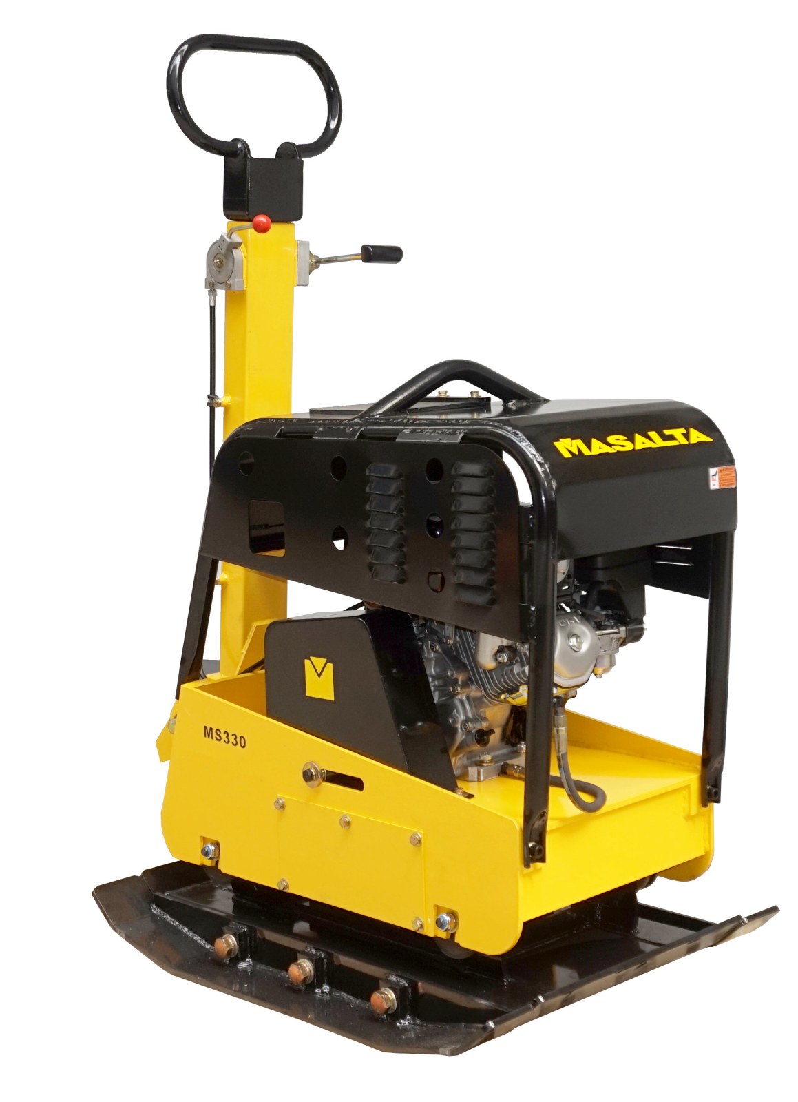 moara industriala Masalta MS330-4 Placa compactoare grea, reversibila, Honda GX270, benzina