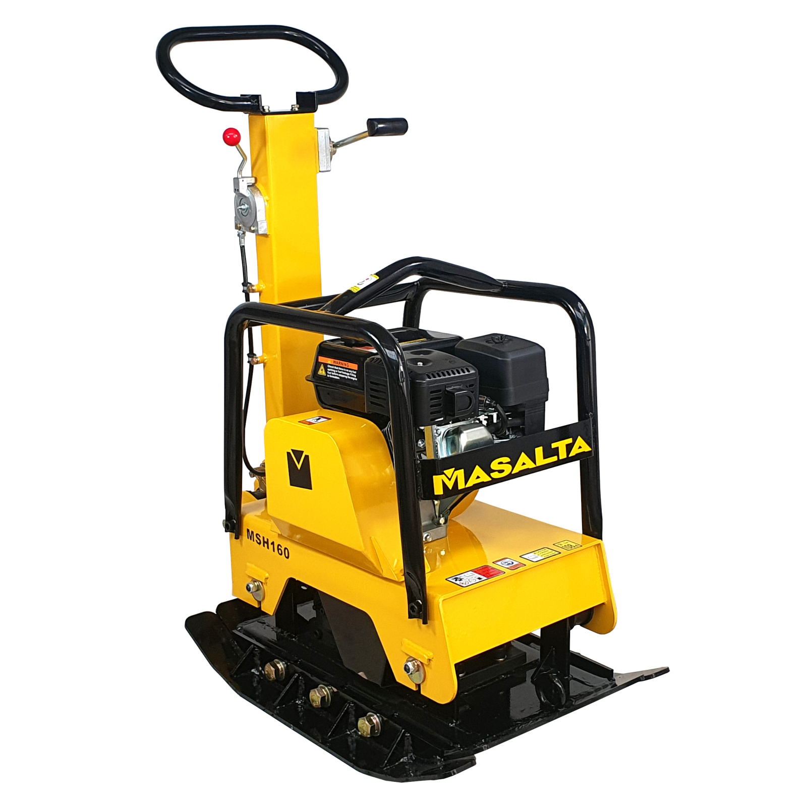 moara industriala Masalta MSH160E-2 Placa compactoare grea, reversibila, Loncin G200F, benzina