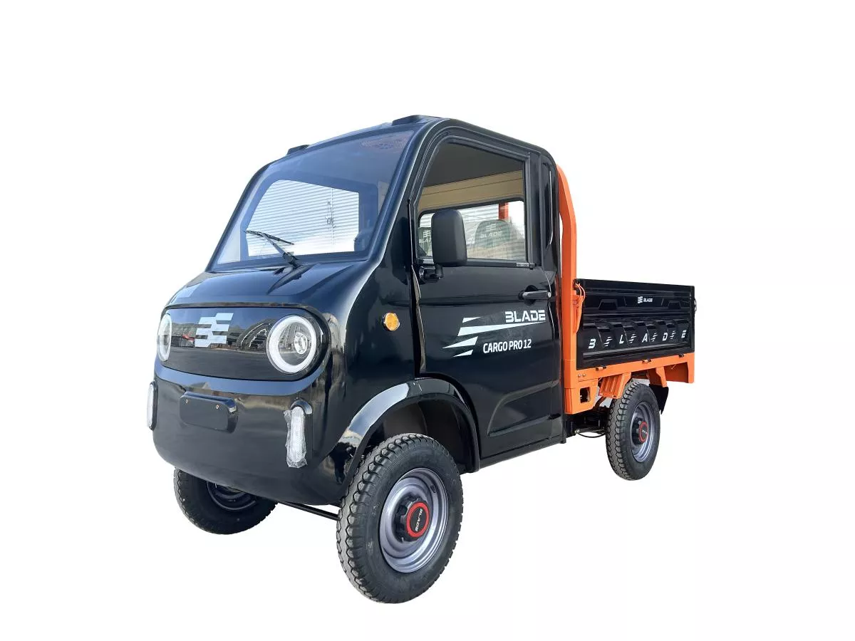 cargo dacă ploaia s ar opri MASINA ELECTRICA TRICICLU CAVDRICLU PICKUP CARGO 3000, putere maxima 4900W - CARGO PRO 12 Negru/Portocaliu