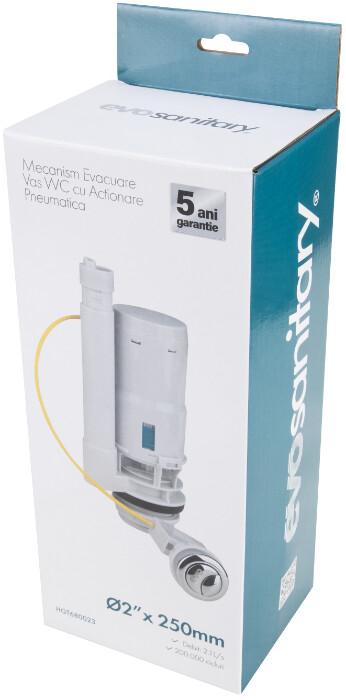 mecanism rezervor wc cersanit 3/6 l Mecanism Evacuare Vas WC - Actionare Cablu - Diametru 2 inch