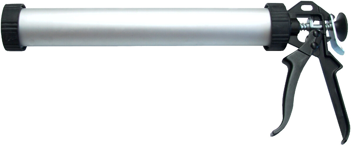 presa pentru brichete Presa pistol Silicon Tub Aluminiu - Volum 0.6 l