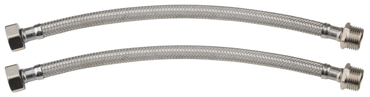 EvoSanitary Professional Racord Flexibil FI-FE Inox 1/2 inch, 800 mm