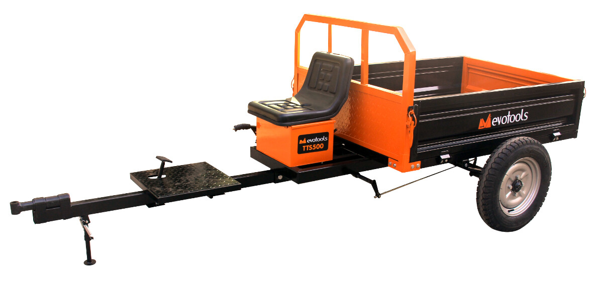 cauciuc remorca ruris 400 12 Remorca Evotools TTS500 - Compatibila Motocultor Motocultor