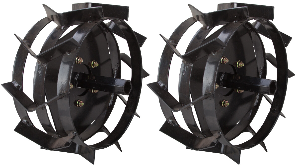 motocultor Roti Metalice cu Manicot Motosapa Motocultor - Diametru 350 mm Cod compatibil 673758 679743 350 mm, 673758/679743, 2