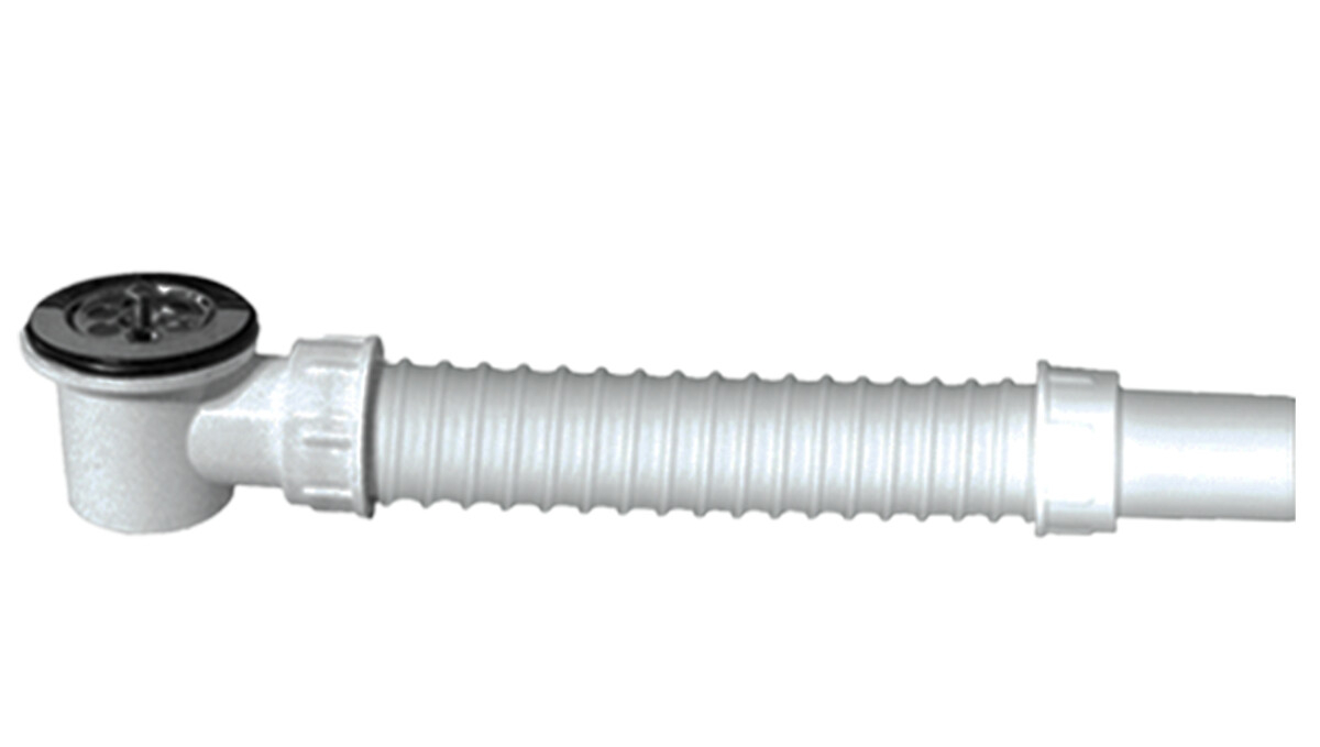 EvoSanitary Professional Sifon Flexibil cu Ventil pt Lavoar si Cadita Texo 40 mm, 52 mm
