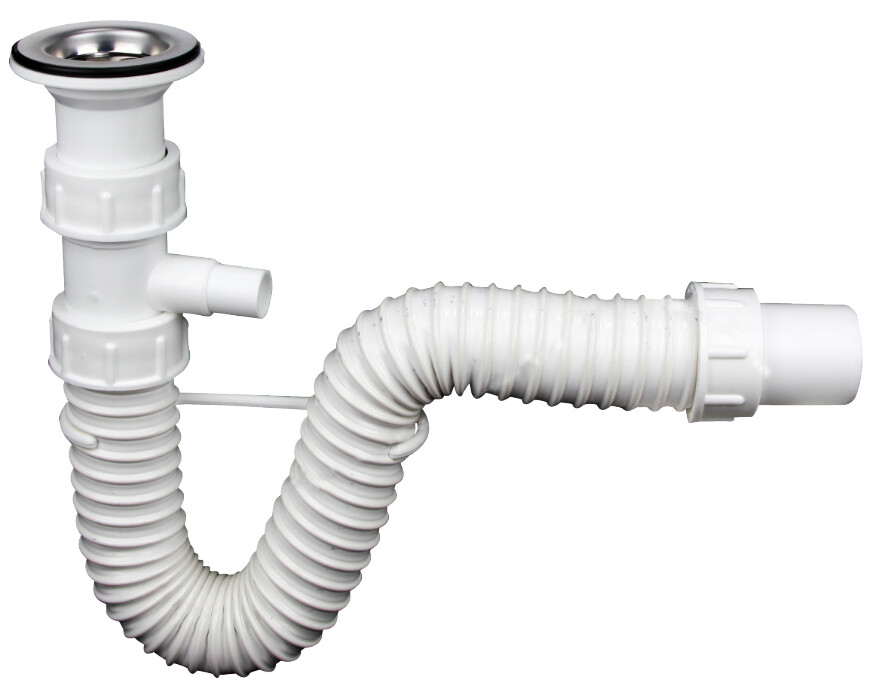 camine canalizare Sifon Flexibil cu Ventil si Rac.MS Texo 30/40 mm, 62 mm