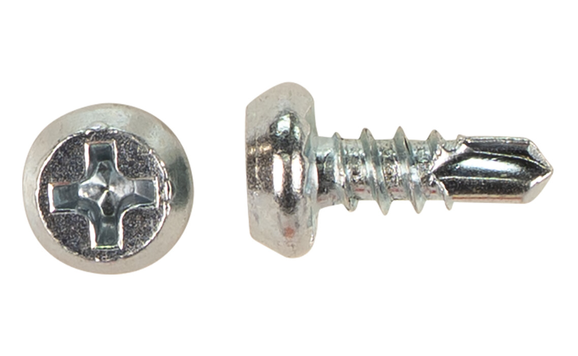 surub autoforant cap hexagonal Surub Autoforant cu Cap Bombat Cruciform EvoTools 3.5 mm, 9.5 mm, 1.000