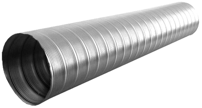 seminee Tub Flexibil din Inox 100 mm