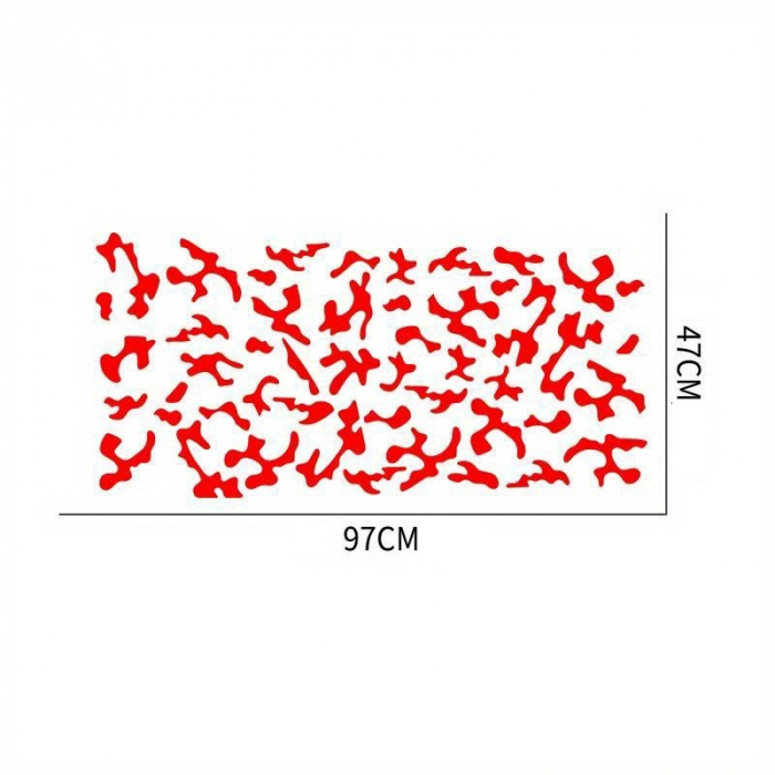 Set 2 Stickere Tuning Auto „Paint Stains” [3]
