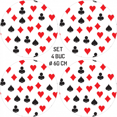 Folie colantare jante royal-deck cart alb rosu negru 60cm [3]