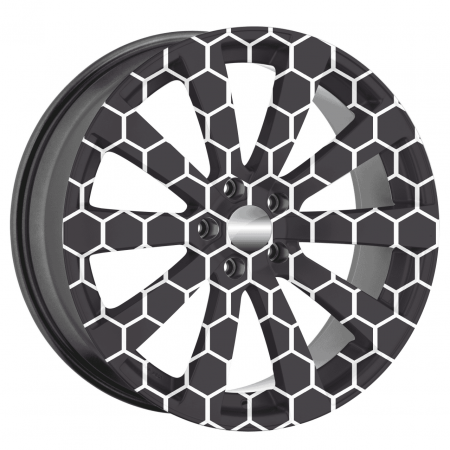 folie-colantare-jante-hexa-black-fagure-negru-contur-alb-60cm [1]