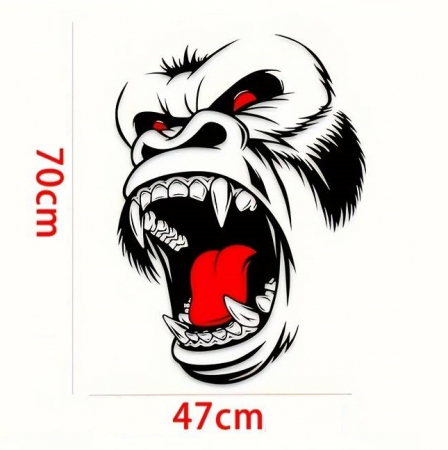 Set Stickere Auto Tuning „Wild Gorilla” [3]