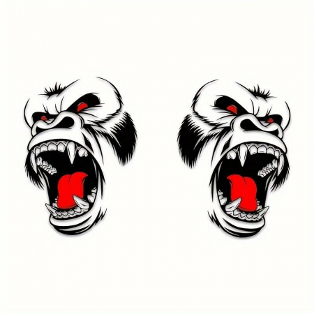 Set Stickere Auto Tuning „Wild Gorilla” [2]