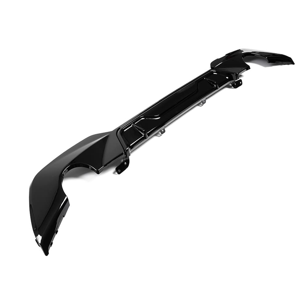 Difuzor Bara Spate Compatibil Seria 3 G20 G21 2019-2022 Performance Negru Lucios  [2]