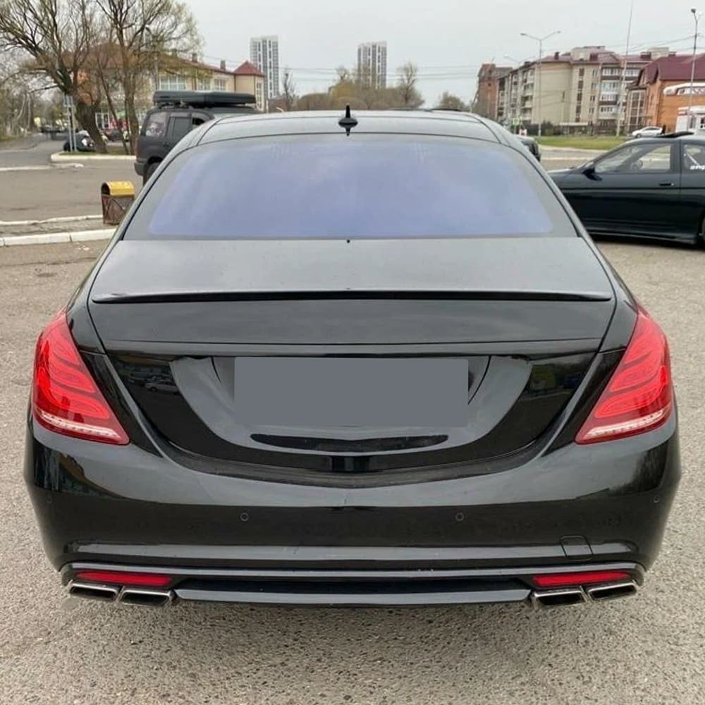 Eleron Portbagaj Compatibil Mercedes Clasa S W222 2013-2020 Negru Lucios [3]