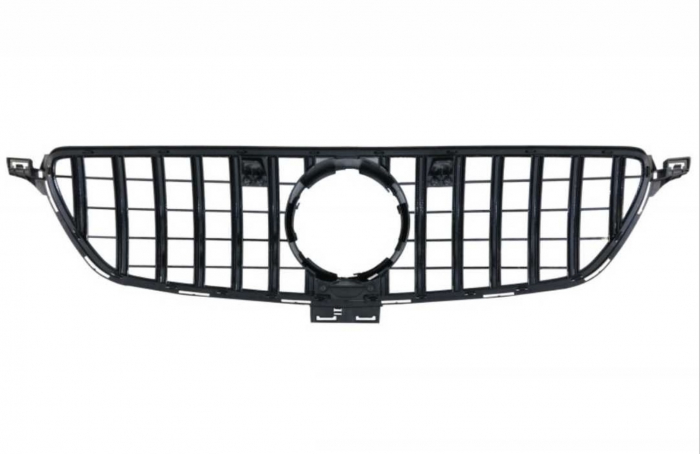Grilă Centrală Panamericana Crom Mercedes GLE Coupe C292 2015-2018 [2]