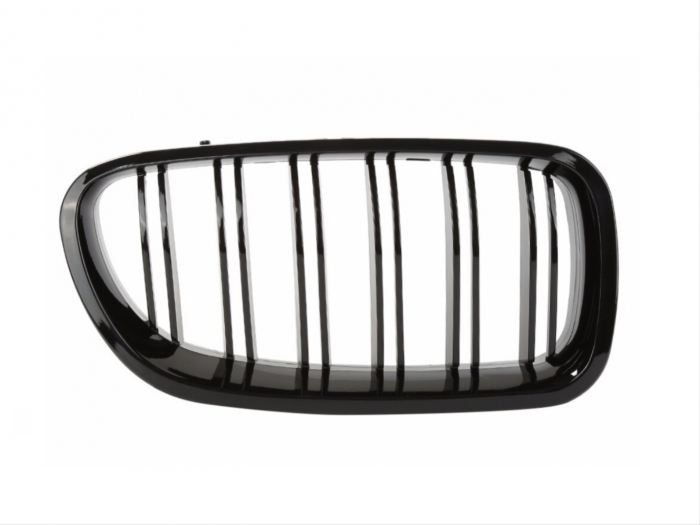 Grile-Duble-Compatibile-BMW-F10-Seria-5-(2010-Up)-Negru-Lucios [2]