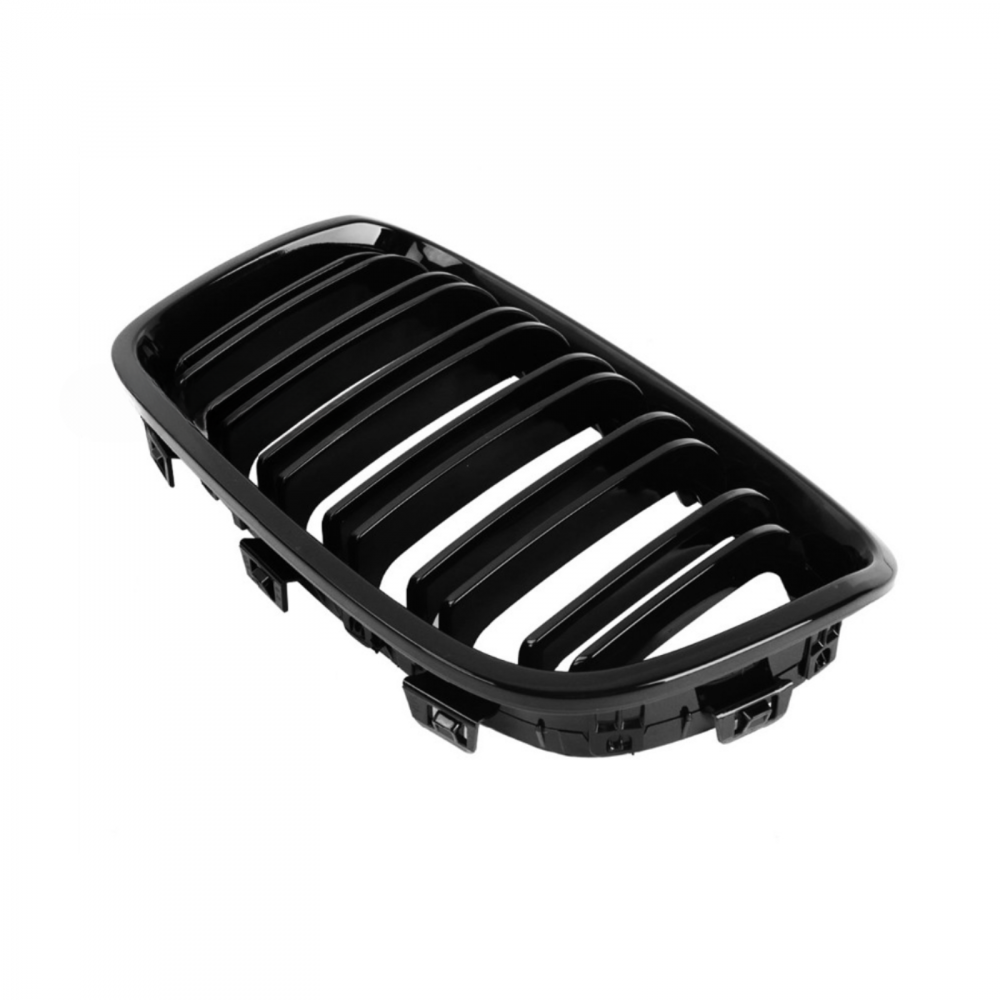 Grile Duble BMW F20 2011-2015 Negru Lucios – Piese Auto Tuning pentru BMW Seria 1 [2]