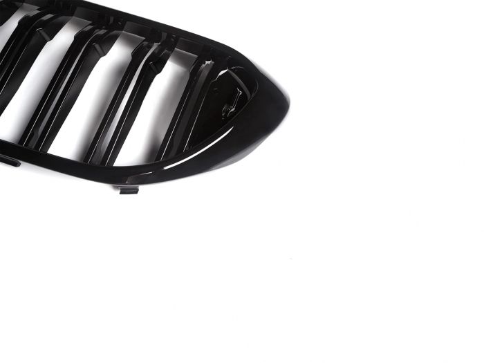 Grile Duble Compatibile BMW Seria 5 G30 G31 2017-2019 Negru Lucios [3]