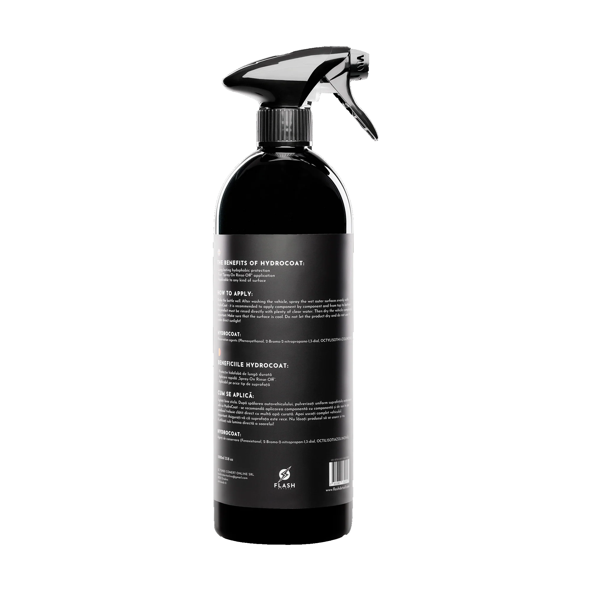 HydroCoat 1000 ml – Ceară Lichidă Auto cu Efect Ceramic și Protecție Hidrofobă [2]