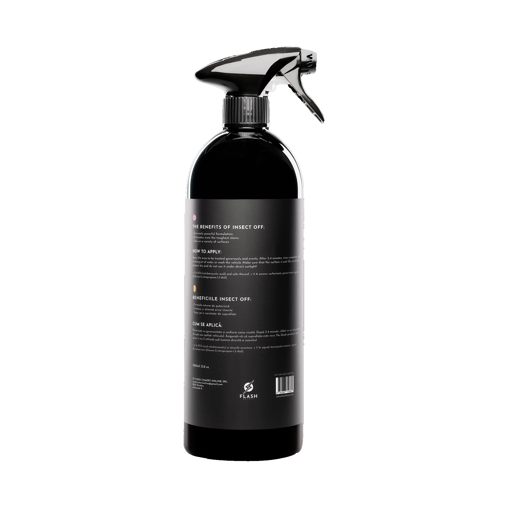Insect Off 1000 ml – Soluție Profesională pentru Îndepărtarea Insectelor de pe Caroserie [2]