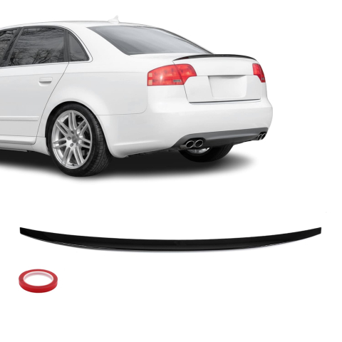 A4 B7 2005-2008 - Eleron Portbagaj Compatibil Audi A4 B7 Sedan 2005 - 2008, Negru Lucios