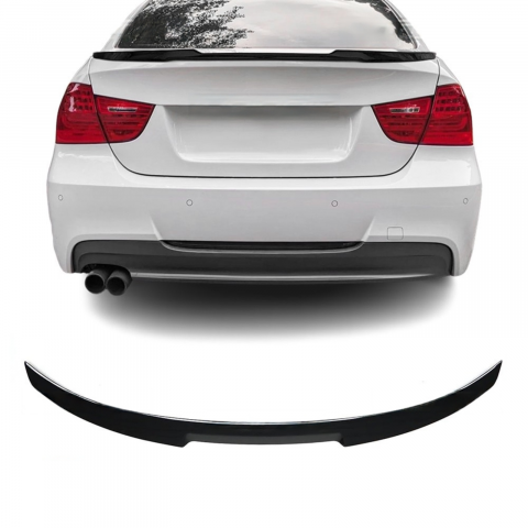 Seria 3 E90 - Eleron Portbagaj Compatibil BMW E90 M4 Look Negru Lucios