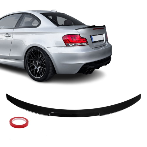 Seria 1 E82 - Eleron Portbagaj BMW Seria 1 E82 M4 Look Negru Lucios
