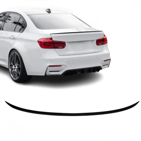 Seria 3 F30 - Eleron Portbagaj Compatibil BMW Seria 3 F30 2011-2019 M3 Look Negru Lucios