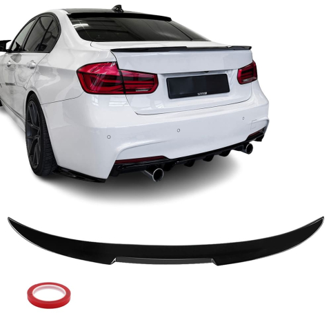 Eleron Portbagaj Compatibil BMW Seria 3 F30 2011 - 2019 Negru Lucios