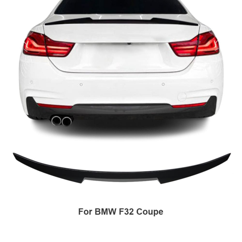 ELEROANE COMPATIBILE BMW - Eleron Portbagaj Compatibil BMW Seria 4 F32 2013-2019 M4 Negru Lucios