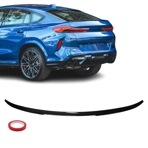Seria X6 G06 - Eleron Portbagaj Compatibil BMW X6 G06 2019 X6M Look Negru Lucios