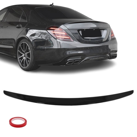 W222 - Eleron Portbagaj Compatibil Mercedes Clasa S W222 2013-2020 Negru Lucios